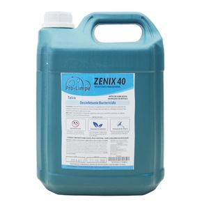 Desinfetante 5 Litros Zenix 40 Talco 1/50 465 Prolimpe - UN