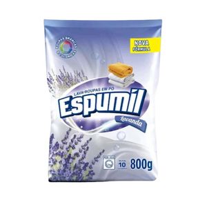 Sabão em Pó Espumil Lavanda 800g 4035 Espumil - UN