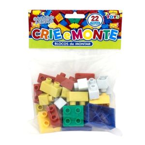 Blocos de Montar Color 0828A Mini toys - 22PCS