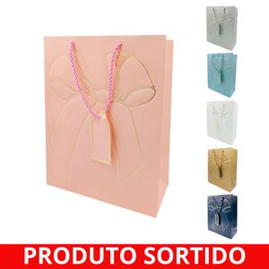 Sacola Presente Papel 18x23x10cm 4921 Amigold - UN