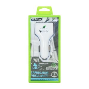 Carregador Veicular 4 USB 9.1A XCV8USB 9274 X-cell - UN