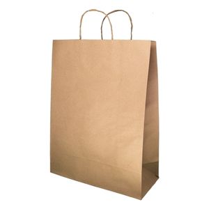 Sacola Papel 32x26,5 com Alça Lisa Kraft 0386 Cromus - UN