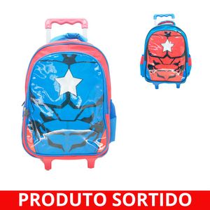 Mochila de Rodinhas Infantil Super Star YS42168-MC Yins - UN