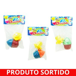 Pião Divertido Plástico 0822A Mini toys - UN