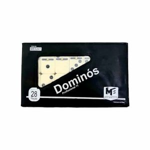 Dominó Tipo Osso Estojo 28 Peças 3247 Meireles - 28PCS