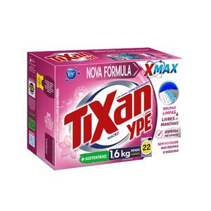 Sabão em Pó Tixan Maciez 1,6kg 1848 Ype - UN