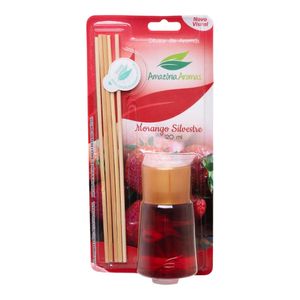 Difusor Ambientes Morango Silvestre 120ml 756 Amazônia aromas - UN