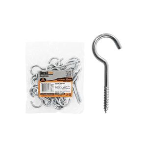 Gancho para Bucha 6mm BFH2180 Bestfer - 25UN