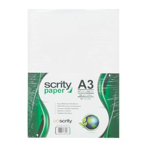 Papel Branco A3 180g (SP057.01) Scrity - 50UN
