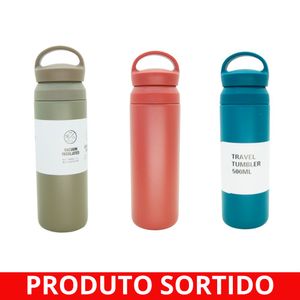 Garrafa Térmica 500ml Inox 5734 Amigold - UN