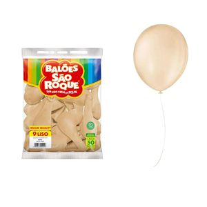 Bola de Soprar Nº 9 Bege 3050 São roque - 50UN