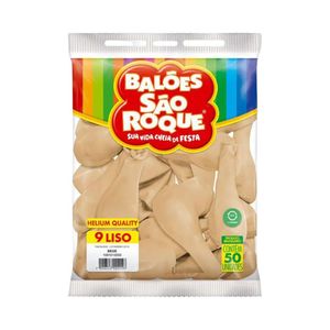 Bola de Soprar Nº 9 Bege 3050 São roque - 50UN