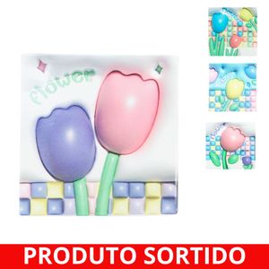 Bloco Anotação 8x8cm Capa Dura Sortida 5737 Amigold - BL