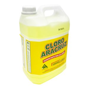 Hipoclorito de Sódio (CLORO) 5 litros 3% Cloro aracruz - LT