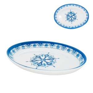 Travessa Melamina Decorada 21,5x15,5cm EG7847 Fu xing - UN