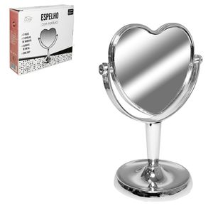 Espelho com Moldura Plástico 15x20,5 DT8050 Fu xing - UN