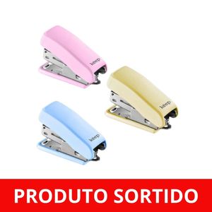 Grampeador 26/6 Plástico 15 Folhas Mini EI001 Keep - UN