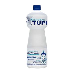 Caixa Álcool Liquido 46,2º 1 Litro Zerobac 1112 Tupi - 12 Unidades