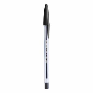 Caneta Esferográfica Economic 1.0mm Preta 1004 Compactor - 50UN