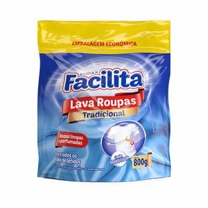Sabão em Pó Tradicional 800g 6074 Audax - UN