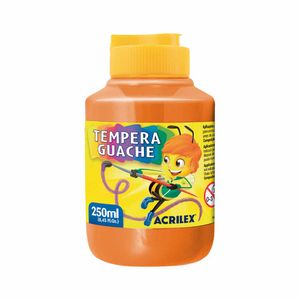Tinta Guache 250ml Laranja 517 Acrilex - UN