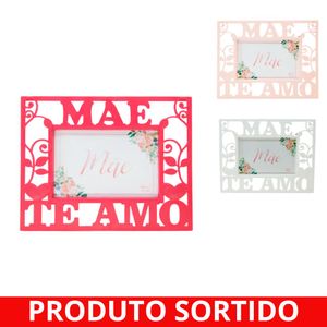 Porta Retrato 10x15 Plástico Floral 11591 Wellmix - UN