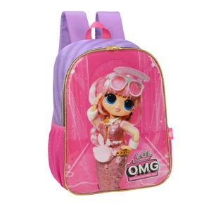 Mochila Infantil LOL Rosa IS39781OG Luxcel - UN