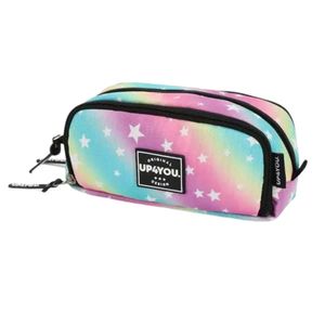 Estojo Escolar Triplo Up4you Pink ET55068UP Luxcel - UN