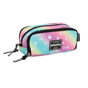 Estojo Escolar Triplo Up4you Pink ET55068UP Luxcel - UN