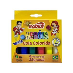 Cola colorida 25g 0260 Radex - 6UN