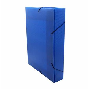 Pasta Polionda 5,5cm Azul 4002 Polycart - 10UN