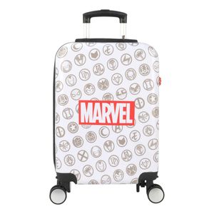 Mala Viagem Infantil P Marvel Branco MF10369 Luxcel - UN