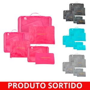 Kit Organizador de Mala 4002 CA15316 Imporiente - 6PC
