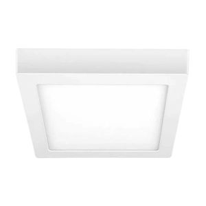 Luminária Led Sobrepor 12W 3000K Quadrado 48D12 Elgin - UN