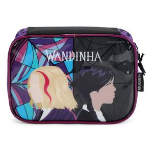 Estojo Escolar Box Wandinha Roxo EI39844 Luxcel - UN