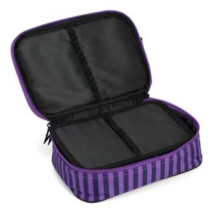 Estojo Escolar Box Wandinha Roxo EI39844 Luxcel - UN