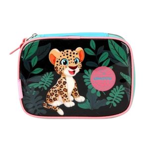 Estojo Escolar Box Onça Verde EI39384UP Luxcel - UN