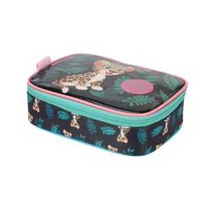 Estojo Escolar Box Onça Verde EI39384UP Luxcel - UN