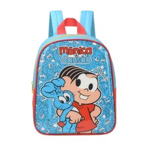 Mochila Infantil Turma da Mônica Azul IS38966MN Luxcel - UN