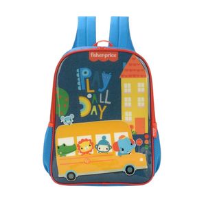 Mochila Infantil Fisher Price Azul IS39681FS Luxcel - UN