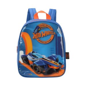Mochila Infantil Hot Wheels Azul IS38977HW Luxcel - UN