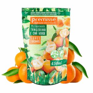 Sabonete Líquido Refil 450 ml Tangerina e Chá Verde | UN | Premisse