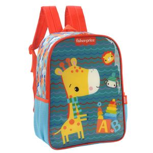 Mochila Infantil Fisher Price Azul 3968 Luxcel - UN