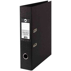 Registrador A/Z Oficio Lombo Largo Premium Preto 2001 Dac - UN