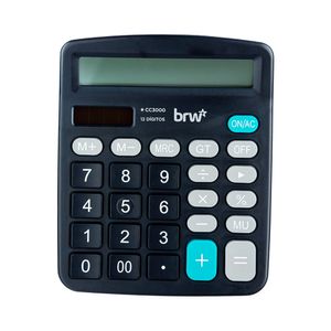 Calculadora Mesa Grande 12 Dígitos CC3000 Brw - UN