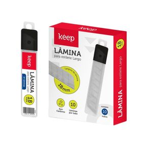 Lâmina Larga 18mm EI169 Keep - 100UN