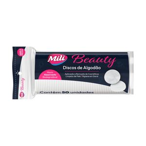Algodão Disco 37g 1383 Mili - 50UN