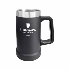 Caneca Térmica Thermal 709ml Preto 4591 Thermal - UN