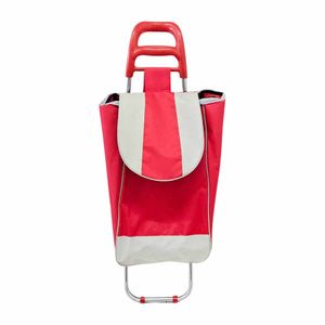 Carrinho de Feira com Sacola Vermelha FEN5274B Fenima - UN