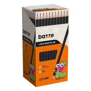 Lápis Preto HB Sextavado 1774 Bazze - 144UN